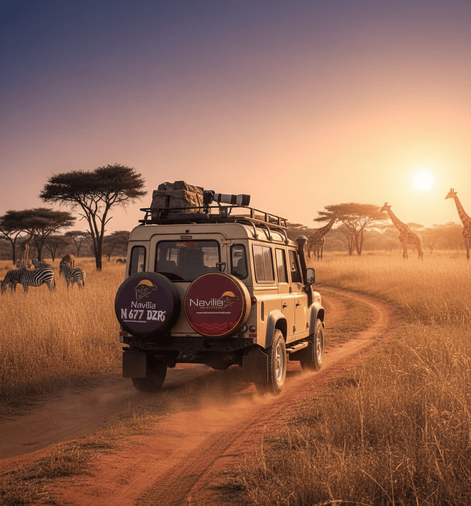 Navilia Adventures team on safari